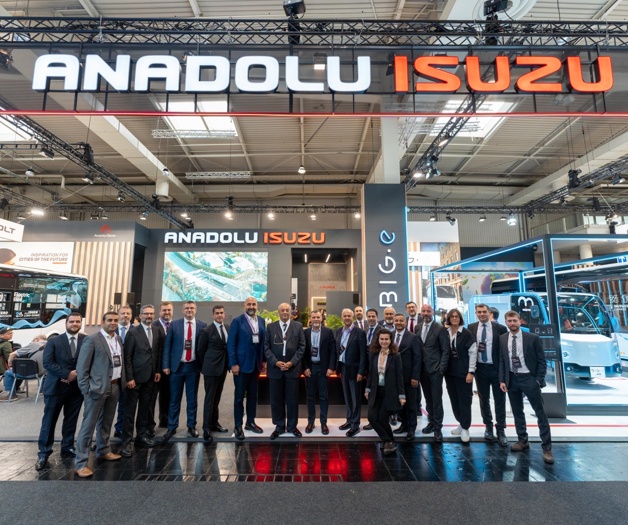 Anadolu Isuzu, Yenilikçi ve Çevreci Ulaşım Çözümlerini  Hannover IAA TRANSPORTATION’da Sergiledi