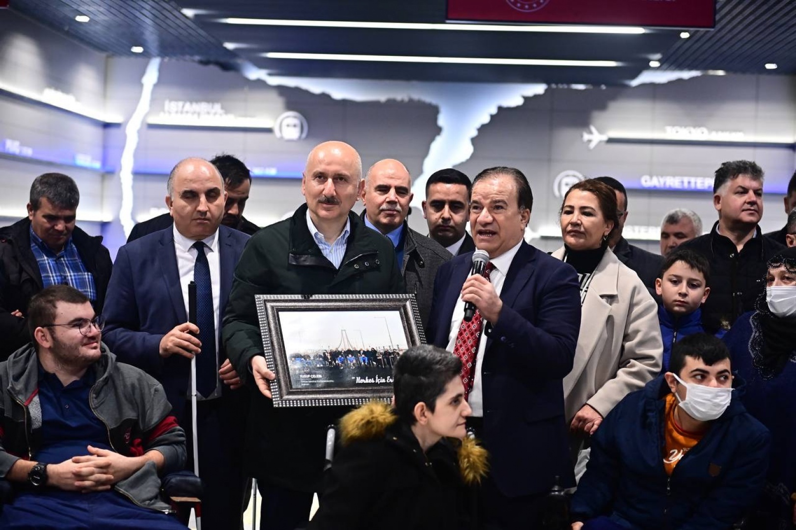 Kağıthane-İstanbul Havalimanı Metro Hattı’nın Erişilebilirliği Deneyimlendi