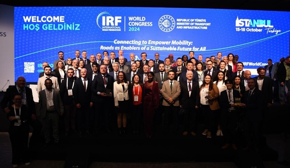 Uluslararası Yol Federasyonu (IRF) 2024 Dünya Kongresi, Bakanlığımız Ev Sahipliğinde İstanbul’da Düzenlendi
