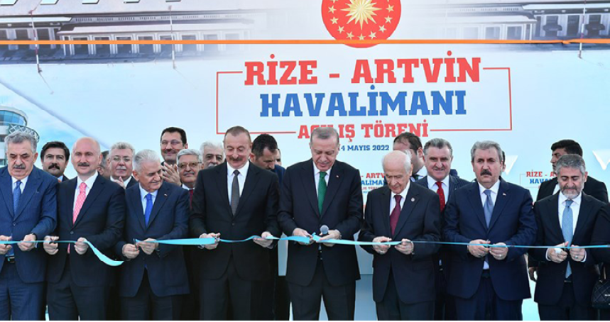 Rize-Artvin Havalimanı Açıldı