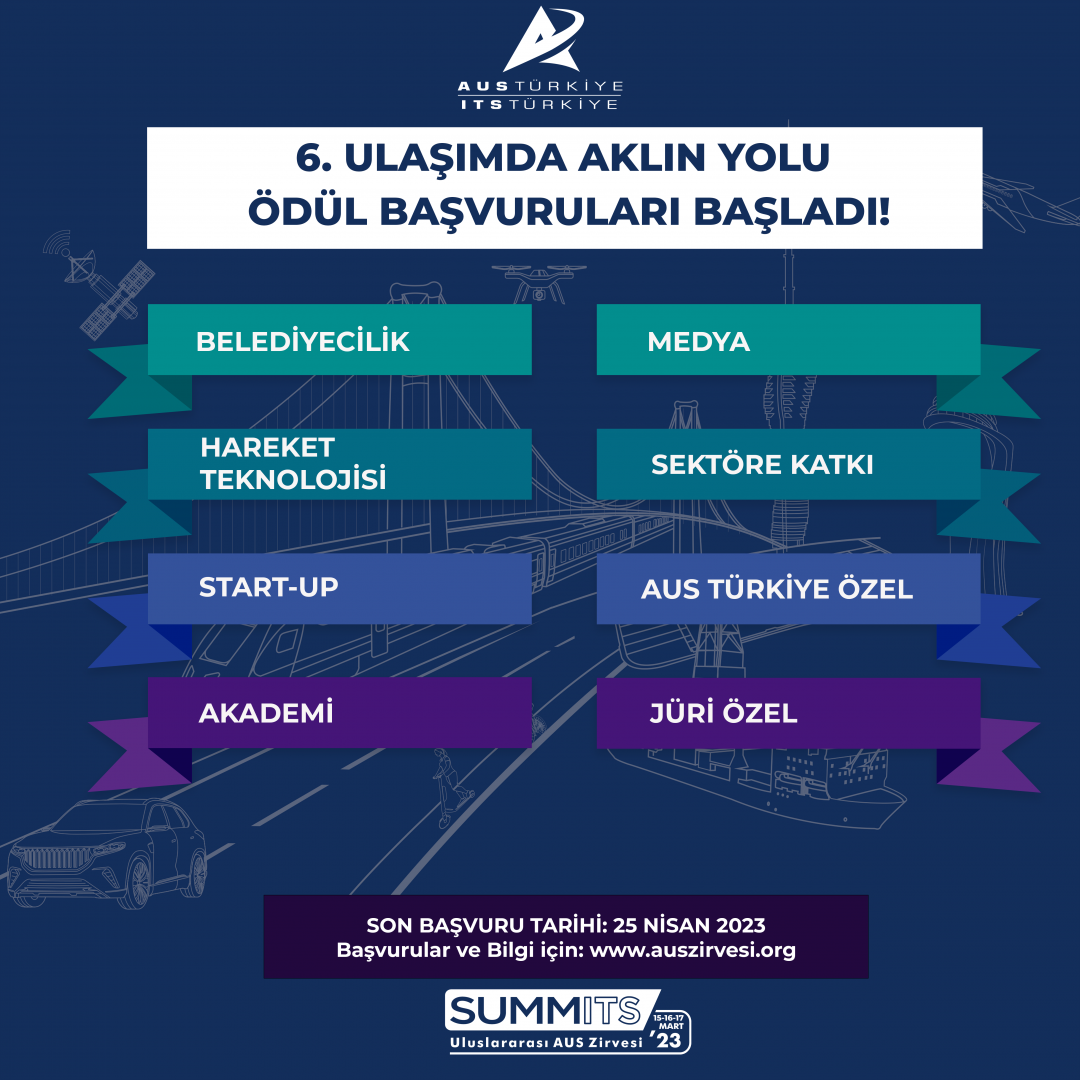 Ulaşımda Aklın Yolu Ödülleri Başvuruları Başladı