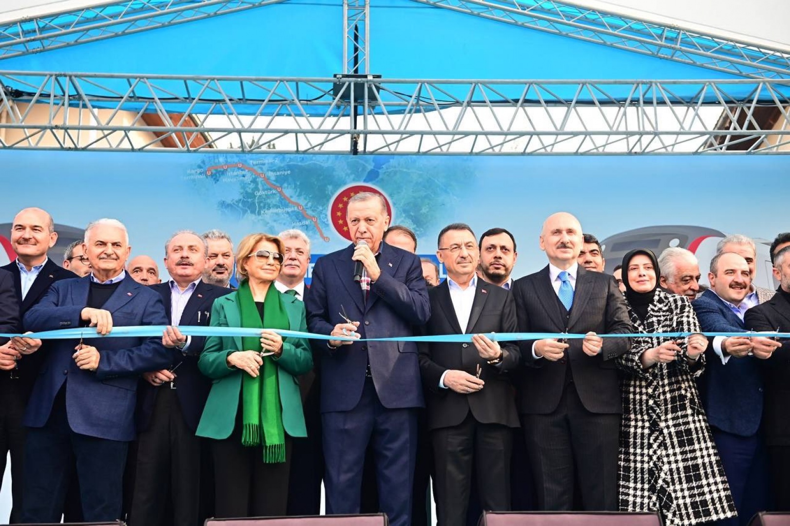 Kağıthane-İstanbul Havalimanı Metro Hattı Hizmete Açıldı