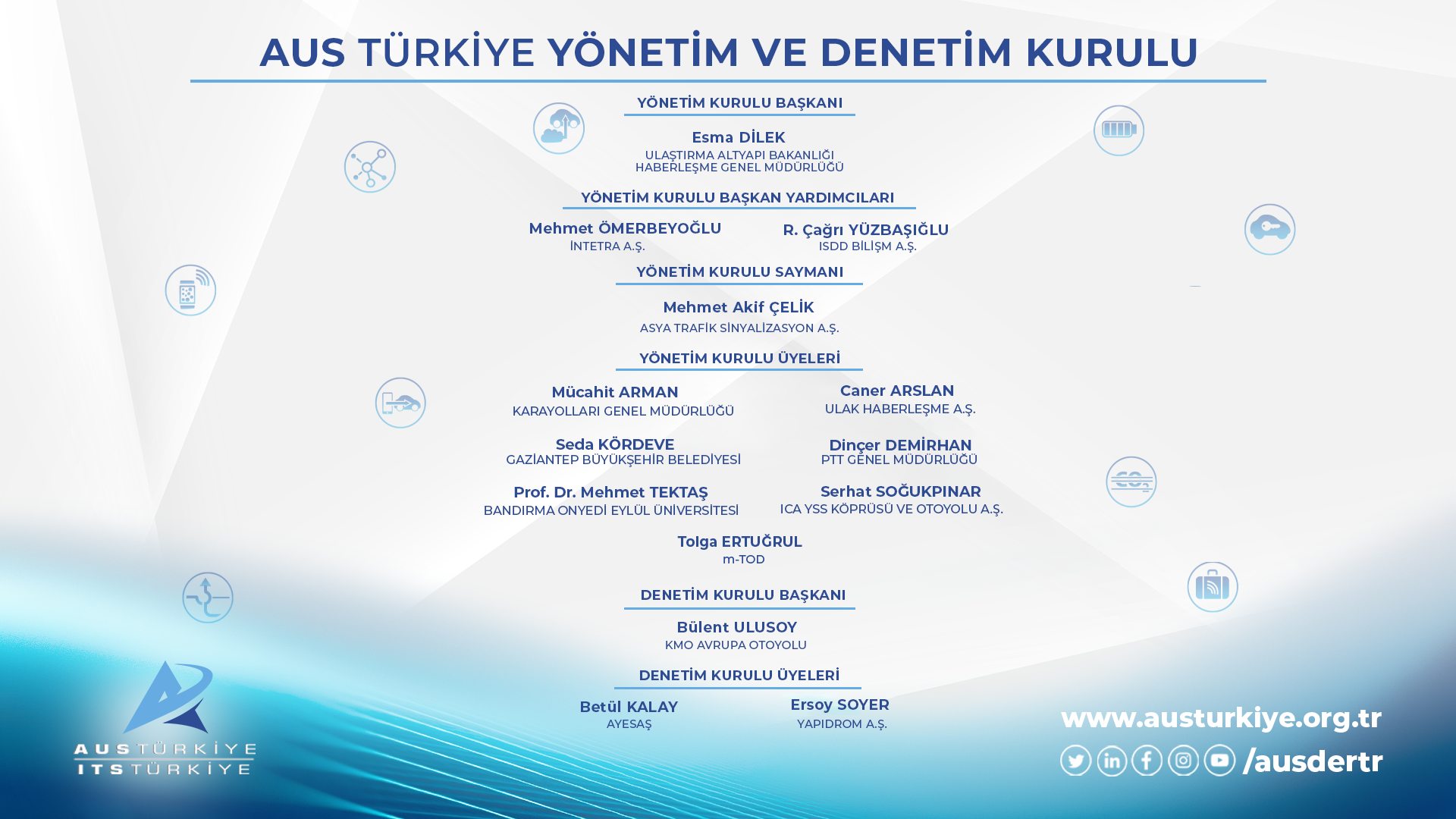 AUS Türkiye Yeni Dönem Yönetim ve Denetim Kurulu Seçildi